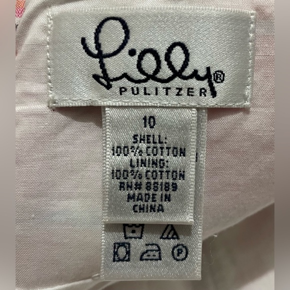 NEW Lilly Pulitzer Gweneth Strapless Dress in Patio Plaid, Women's size 10 - Picture 11 of 16